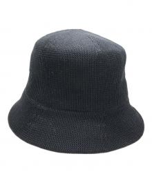 CFCL（シーエフシーエル）の古着「バケットハット/MESH KNIT BUCKET HAT」｜ブラック