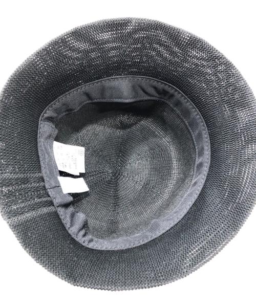 CFCL（シーエフシーエル）CFCL (シーエフシーエル) バケットハット/MESH KNIT BUCKET HAT ブラックの古着・服飾アイテム