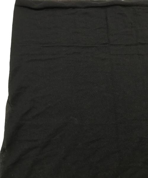 HERMES（エルメス）HERMES (エルメス) カシミヤススヌード/ECHARPE MAILLE ブラックの古着・服飾アイテム