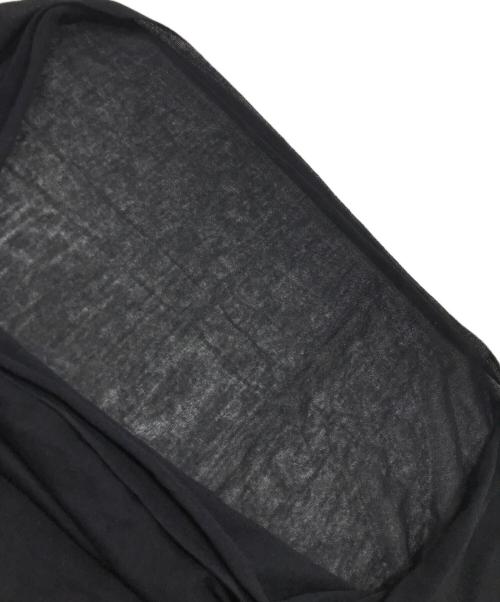 HERMES（エルメス）HERMES (エルメス) カシミヤススヌード/ECHARPE MAILLE ブラックの古着・服飾アイテム