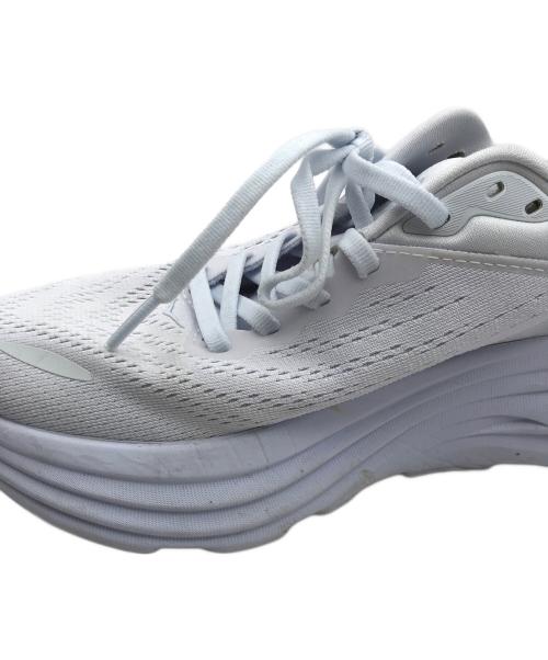 HOKAONEONE（ホカオネオネ）HOKAONEONE (ホカオネオネ) BONDI 8/スニーカー ホワイト サイズ:23.0の古着・服飾アイテム