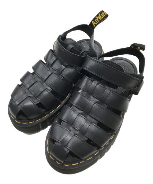 Dr.Martens（ドクターマーチン）Dr.Martens (ドクターマーチン) Ricki Fishermanサンダル ブラック サイズ:38の古着・服飾アイテム