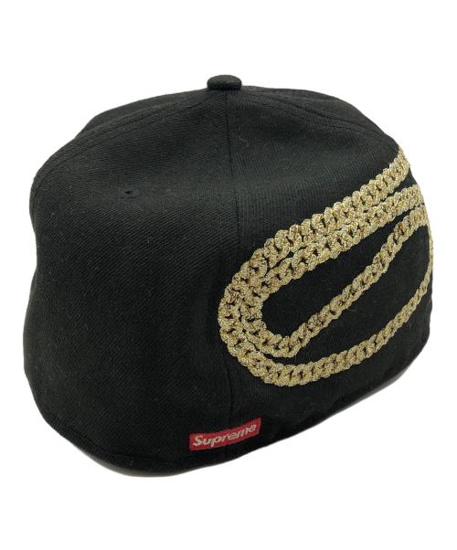 New Era（ニューエラ）New Era (ニューエラ) Supreme (シュプリーム) Jesus Piece S Logo（ジーザス　ピース　エス　ロゴ） ブラックの古着・服飾アイテム