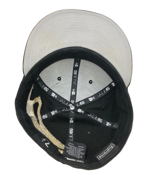 New Era（ニューエラ）New Era (ニューエラ) Supreme (シュプリーム) Jesus Piece S Logo（ジーザス　ピース　エス　ロゴ） ブラックの古着・服飾アイテム