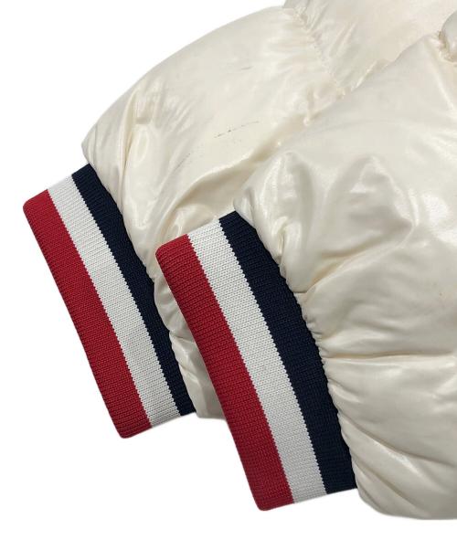 MONCLER（モンクレール）MONCLER (モンクレール) ALBERIC ダウンジャケット ベージュ サイズ:2の古着・服飾アイテム