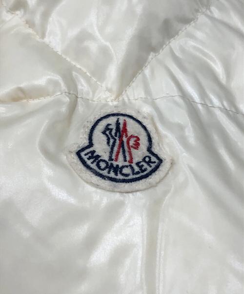 MONCLER（モンクレール）MONCLER (モンクレール) ALBERIC ダウンジャケット ベージュ サイズ:2の古着・服飾アイテム