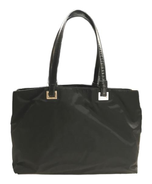 PRADA（プラダ）PRADA (プラダ) ナイロントートバッグ ブラックの古着・服飾アイテム