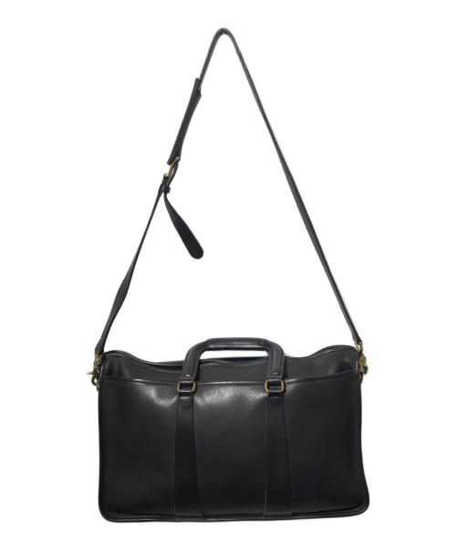 OLD COACH（オールドコーチ）OLD COACH (オールドコーチ) 2WAYレザーバッグ/ビジネスバッグ ブラックの古着・服飾アイテム
