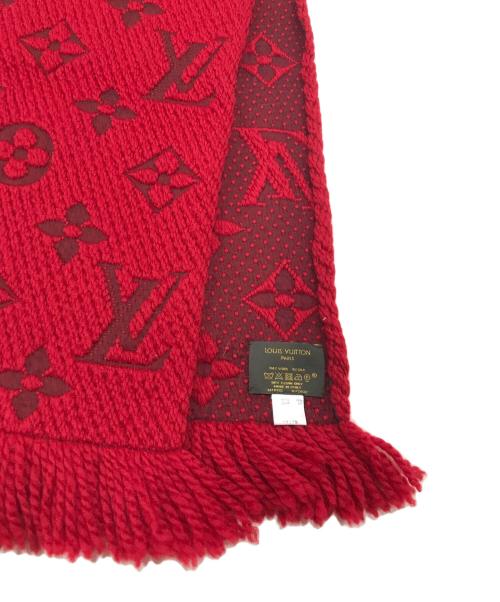 LOUIS VUITTON（ルイ ヴィトン）LOUIS VUITTON (ルイ ヴィトン) エシャルプ ロゴマニア レッドの古着・服飾アイテム