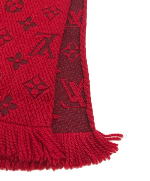 LOUIS VUITTON（ルイ ヴィトン）LOUIS VUITTON (ルイ ヴィトン) エシャルプ ロゴマニア レッドの古着・服飾アイテム
