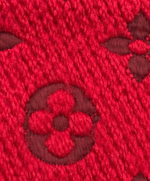 LOUIS VUITTON（ルイ ヴィトン）LOUIS VUITTON (ルイ ヴィトン) エシャルプ ロゴマニア レッドの古着・服飾アイテム