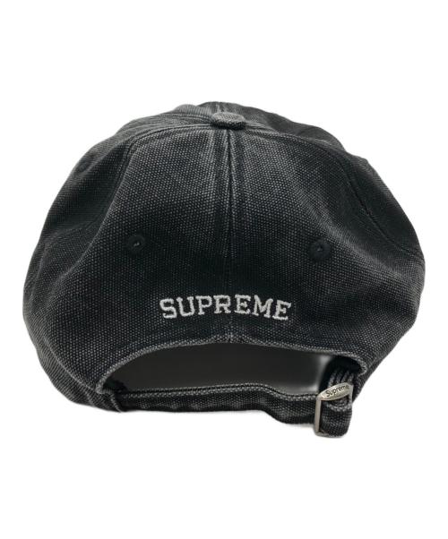 SUPREME（シュプリーム）Supreme (シュプリーム) Pigment S Logo 6-Panel（ピグメント　エス　ロゴ　シックス　パネル） ブラックの古着・服飾アイテム