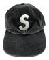 Supreme (シュプリーム) Pigment S Logo 6-Panel（ピグメント　エス　ロゴ　シックス　パネル） ブラック：9000円
