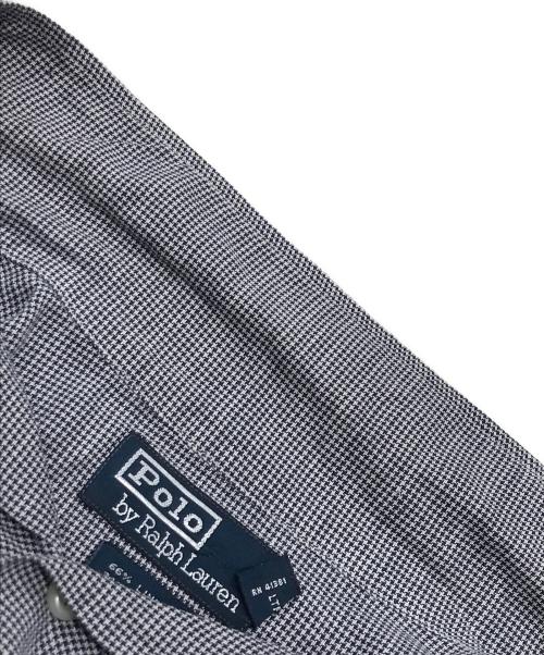 POLO RALPH LAUREN（ポロ・ラルフローレン）POLO RALPH LAUREN (ポロ・ラルフローレン) リネン混オーバーサイズ開襟シャツ グレー サイズ:2XLの古着・服飾アイテム