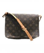 LOUIS VUITTONルイ ヴィトン）の古着「ミュゼットタンゴ ショートストラップ/モノグラム/ショルダーバッグ」｜ブラウン