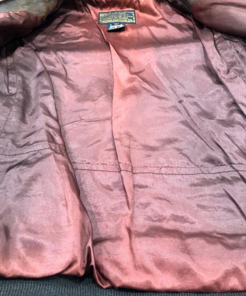 AVIREX（アヴィレックス）AVIREX (アヴィレックス) ゴートレザーG-1フライトジャケット ブラウン サイズ:40の古着・服飾アイテム