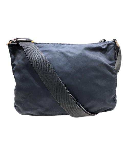PRADA（プラダ）PRADA (プラダ) ショルダーバッグ ネイビーの古着・服飾アイテム