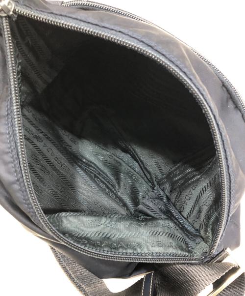 PRADA（プラダ）PRADA (プラダ) ショルダーバッグ ネイビーの古着・服飾アイテム