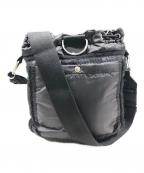 LeSportsacレスポートサック）の古着「Duffel シェルパボアバケットバッグ」｜ブラック
