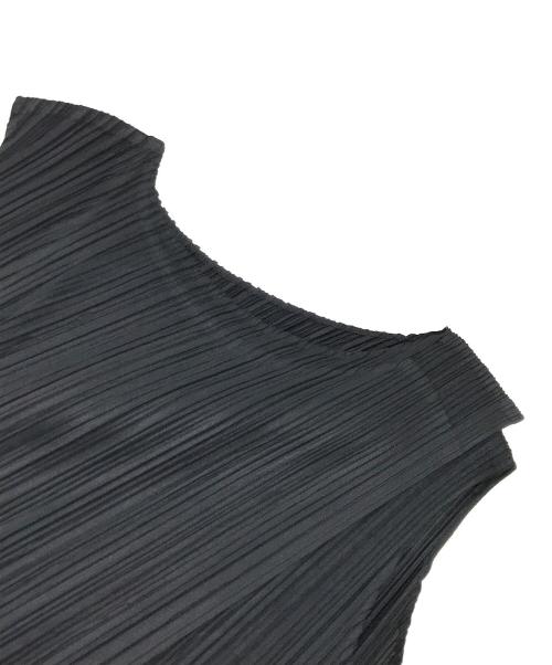 PLEATS PLEASE（プリーツプリーズ）PLEATS PLEASE (プリーツプリーズ) プリーツレイヤードドレスワンピース ブラック サイズ:3の古着・服飾アイテム