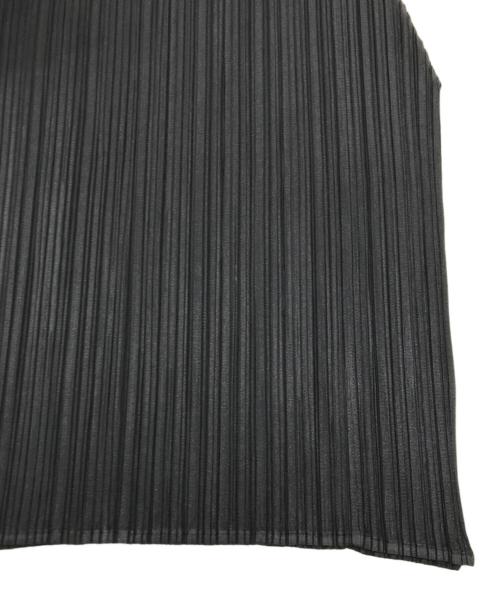 PLEATS PLEASE（プリーツプリーズ）PLEATS PLEASE (プリーツプリーズ) プリーツレイヤードドレスワンピース ブラック サイズ:3の古着・服飾アイテム