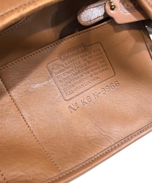 OLD COACH（オールドコーチ）OLD COACH (オールドコーチ) レザーワンショルダーバッグ ブラウンの古着・服飾アイテム