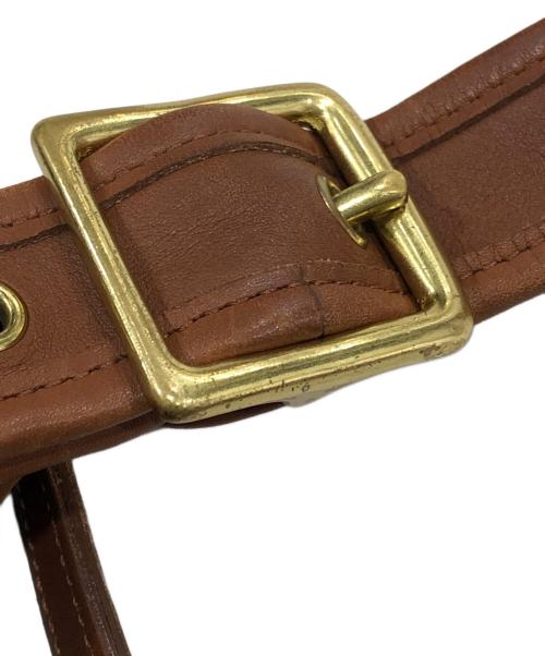 OLD COACH（オールドコーチ）OLD COACH (オールドコーチ) レザーワンショルダーバッグ ブラウンの古着・服飾アイテム