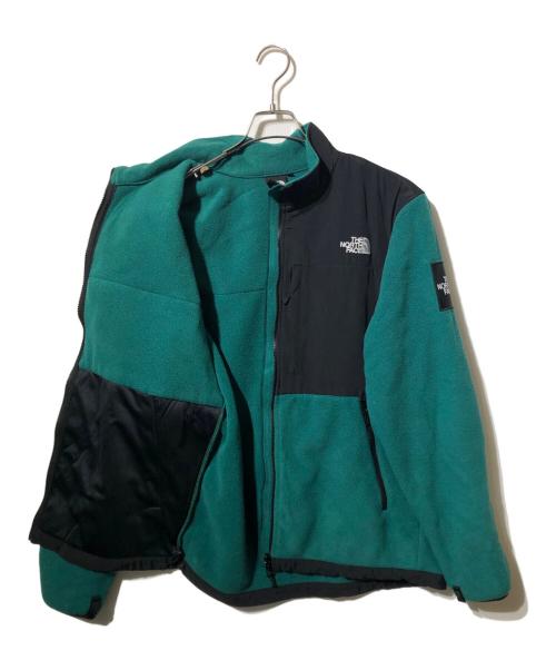 THE NORTH FACE（ザ ノース フェイス）THE NORTH FACE (ザ ノース フェイス) デナリジャケット ブラック×グリーン サイズ:Lの古着・服飾アイテム