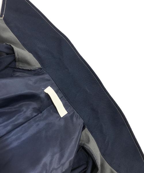 PUBLIC TOKYO（パブリックトウキョウ）PUBLIC TOKYO (パブリックトウキョウ) ショルダータックシャツワンピ ネイビー サイズ:2の古着・服飾アイテム