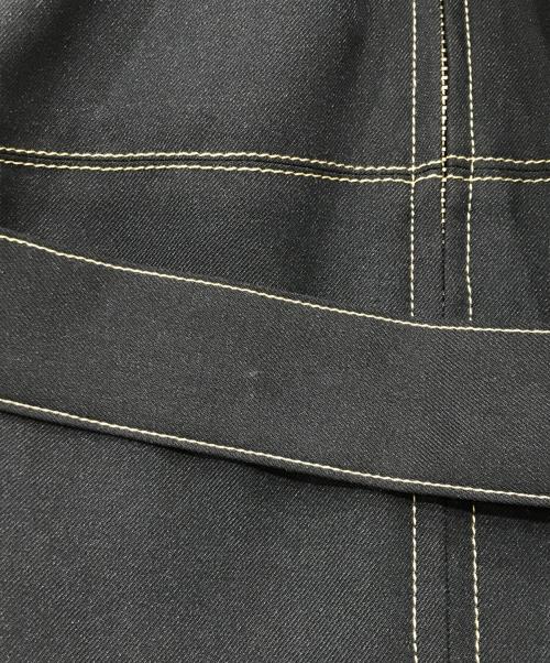 PUBLIC TOKYO（パブリックトウキョウ）PUBLIC TOKYO (パブリックトウキョウ) ショルダータックシャツワンピ ネイビー サイズ:2の古着・服飾アイテム