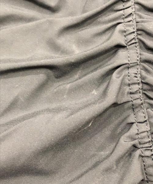 la belle etude（ラベルエチュード）la belle Etude (ラベルエチュード) ギャザーボリュームキルトライナーMA-1 ブラック サイズ:Fの古着・服飾アイテム