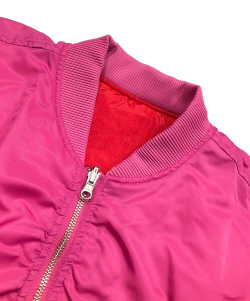 MAISON SPECIAL（メゾンスペシャル）MAISON SPECIAL (メゾンスペシャル) Reversible Nylon Short MA-1 ピンク サイズ:FREEの古着・服飾アイテム