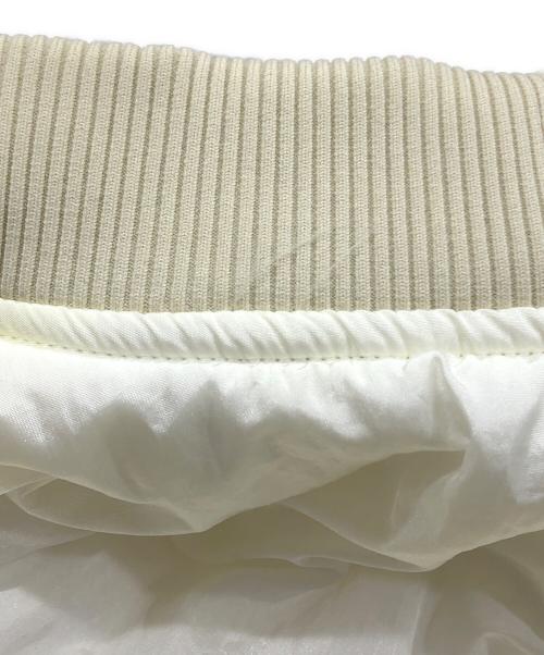 MAISON SPECIAL（メゾンスペシャル）MAISON SPECIAL (メゾンスペシャル) リバーシブルナイロンオーバーMA-1 アイボリー サイズ:FREEの古着・服飾アイテム