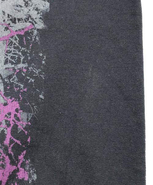 Hanes（ヘインズ）Hanes (ヘインズ) 古着プリントスウェット ブラック サイズ:Mの古着・服飾アイテム