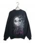 Hanes（ヘインズ）の古着「古着プリントスウェット」｜ブラック