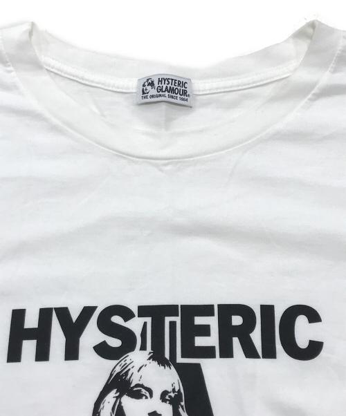 Hysteric Glamour（ヒステリックグラマー）Hysteric Glamour (ヒステリックグラマー) YES YES YES オーバーサイズTシャツ ホワイト サイズ:ＦＲＥＥの古着・服飾アイテム