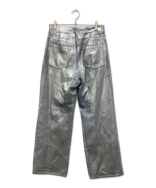 RAY BEAMS（レイ ビームス）RAY BEAMS (レイ ビームス) 箔プリントデニムパンツ インディゴ サイズ:1の古着・服飾アイテム