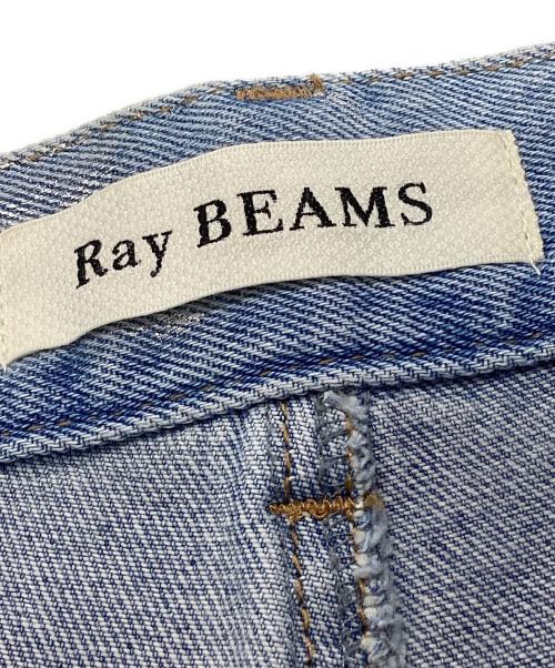 RAY BEAMS（レイ ビームス）RAY BEAMS (レイ ビームス) 箔プリントデニムパンツ インディゴ サイズ:1の古着・服飾アイテム