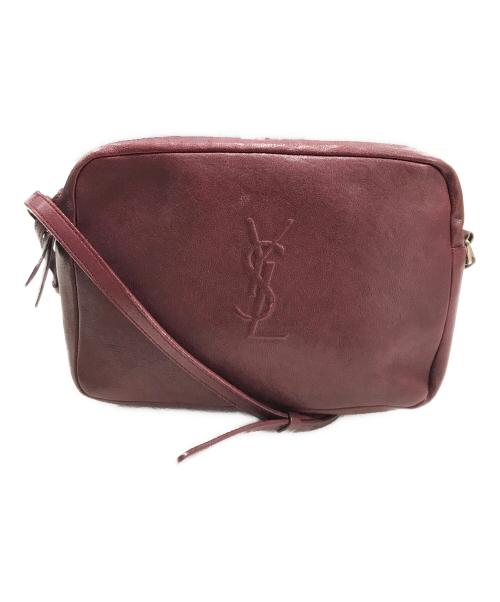 Saint Laurent Paris（サンローランパリ）Saint Laurent Paris (サンローランパリ) ルーカメラバッグ レッドの古着・服飾アイテム