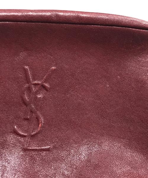 Saint Laurent Paris（サンローランパリ）Saint Laurent Paris (サンローランパリ) ルーカメラバッグ レッドの古着・服飾アイテム