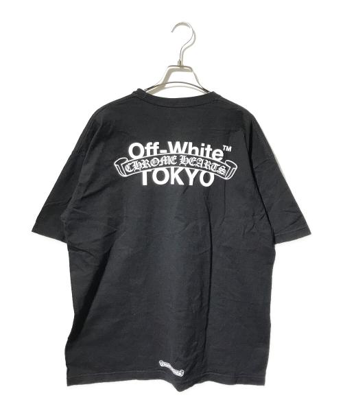 CHROME HEARTS（クロムハーツ）CHROME HEARTS (クロムハーツ) OFFWHITE (オフホワイト) 2016 Tokyo Limited T-SHIRT/Ｔシャツ ブラック サイズ:XLの古着・服飾アイテム