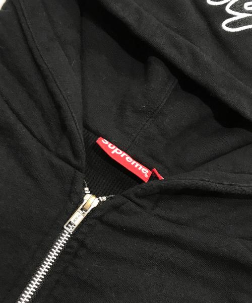 SUPREME（シュプリーム）Supreme (シュプリーム) Thermal Zip Up Sweatshirt ブラック サイズ:Lの古着・服飾アイテム