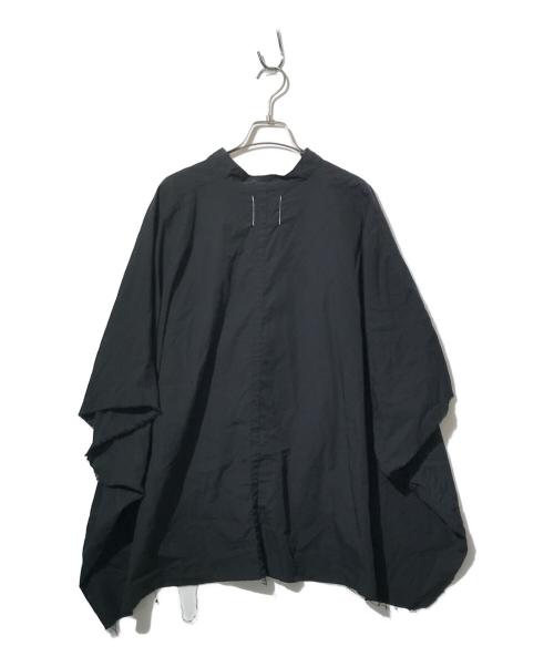 TAKAHIROMIYASHITA TheSoloIst.（タカヒロミヤシタ ザソロイスト）TAKAHIROMIYASHITA TheSoloIst. (タカヒロミヤシタ ザソロイスト) ブラウス地VネックTシャツ ブラック サイズ:44の古着・服飾アイテム