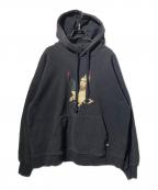 Richardsonリチャードソン）の古着「CUT OUT HOODIE」｜ブラック