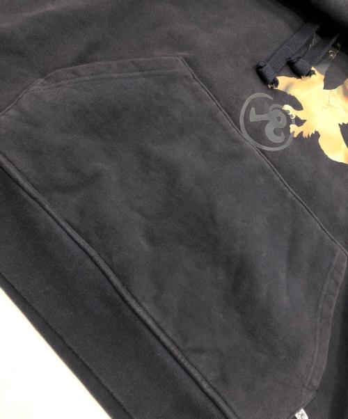 Richardson（リチャードソン）Richardson (リチャードソン) CUT OUT HOODIE ブラック サイズ:XLの古着・服飾アイテム