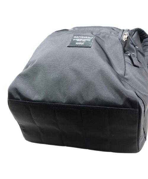 marimekko（マリメッコ）marimekko (マリメッコ) RATIA (ラティア) Metro バックパック ブラックの古着・服飾アイテム