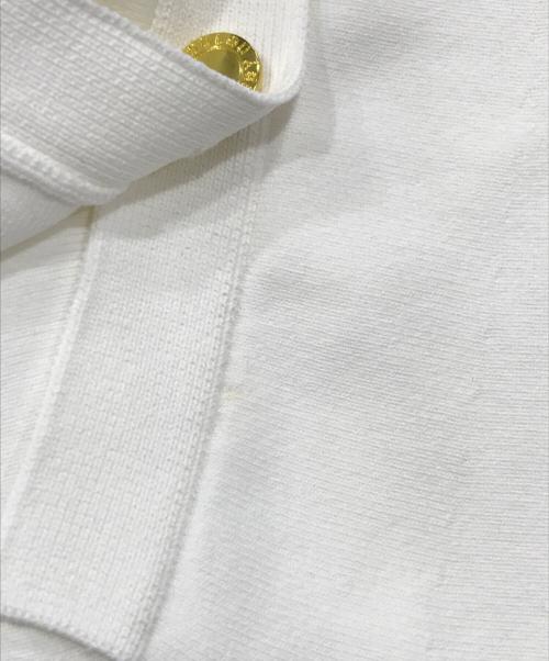 Loulou Willoughby（ルルウィルビー）Loulou Willoughby (ルルウィルビー) ペプラムカーディガン ホワイト サイズ:2の古着・服飾アイテム