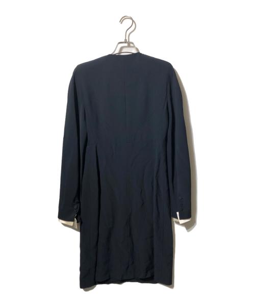 CHANEL（シャネル）CHANEL (シャネル) フロントジップワンピース ネイビー サイズ:38の古着・服飾アイテム