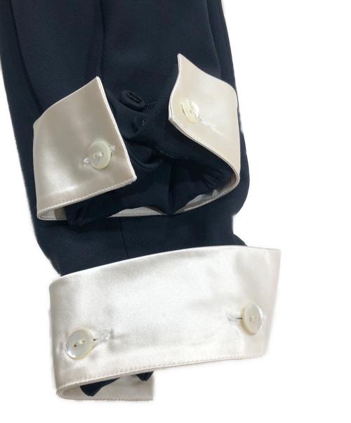 CHANEL（シャネル）CHANEL (シャネル) フロントジップワンピース ネイビー サイズ:38の古着・服飾アイテム