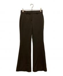 theory（セオリー）の古着「フレアパンツ」｜ブラウン